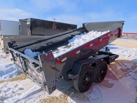 New 2026 Norstar 83 x 14 DCB Dump Trailer, 14,000lb. GVWR, Grey