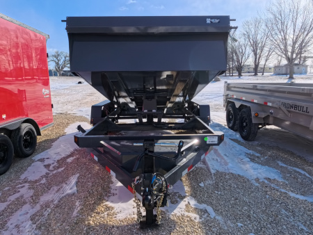 New 2026 Norstar 83 x 14 DCB Dump Trailer, 14,000lb. GVWR, Grey