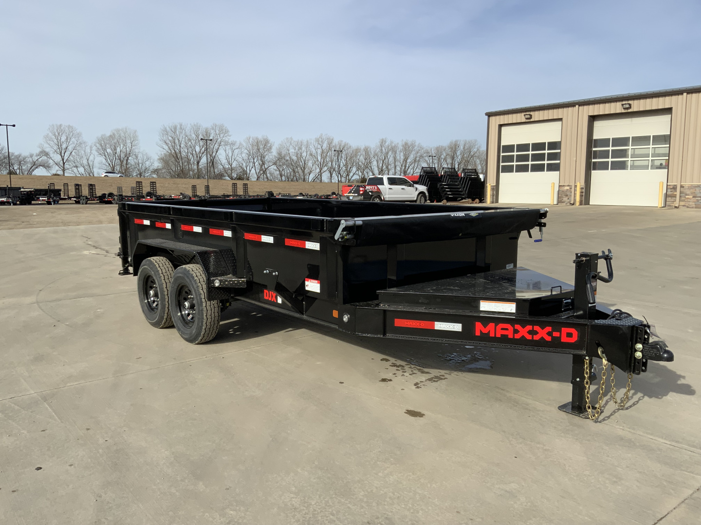 New 2026 MAXX-D DJX 14 X 83 Dump Trailer