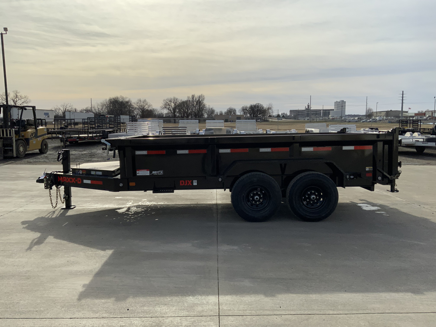 New 2026 MAXX-D DJX 14 X 83 Dump Trailer
