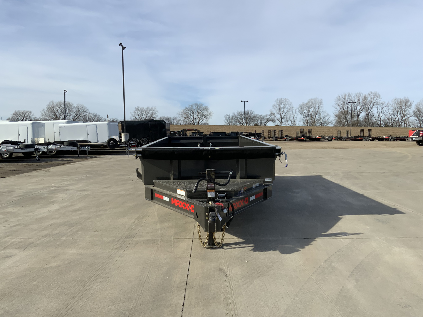 New 2026 MAXX-D DJX 14 X 83 Dump Trailer