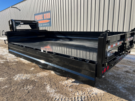 New 2026 PJ Trailers 16' D8 Gooseneck Dump Trailer