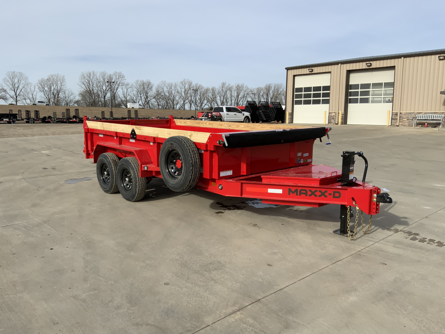 New 2026 MAXX-D DKX 83 X 14 Dump Trailer
