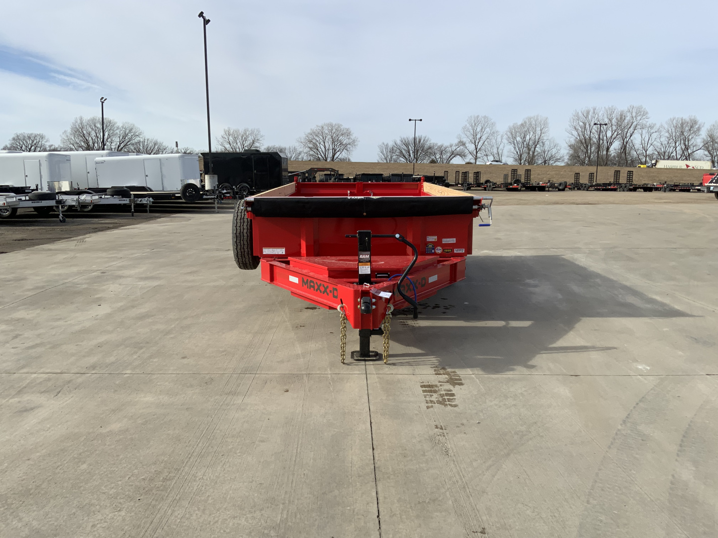 New 2026 MAXX-D DKX 83 X 14 Dump Trailer