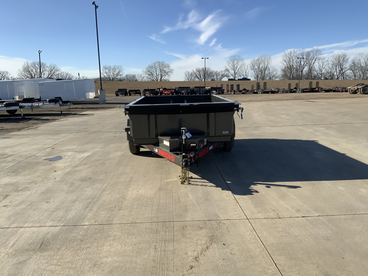 New 2026 MAXX-D D7X 72 X 10 Dump Trailer