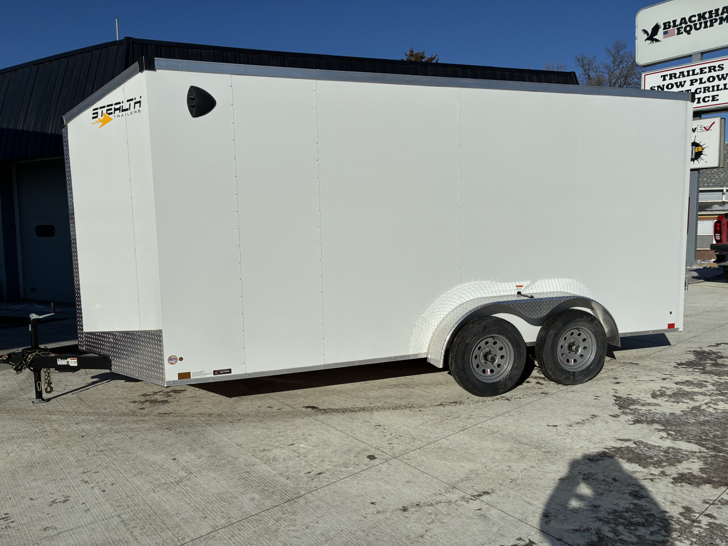 New 2026 Stealth 7x16 Cargo / Enclosed Trailer