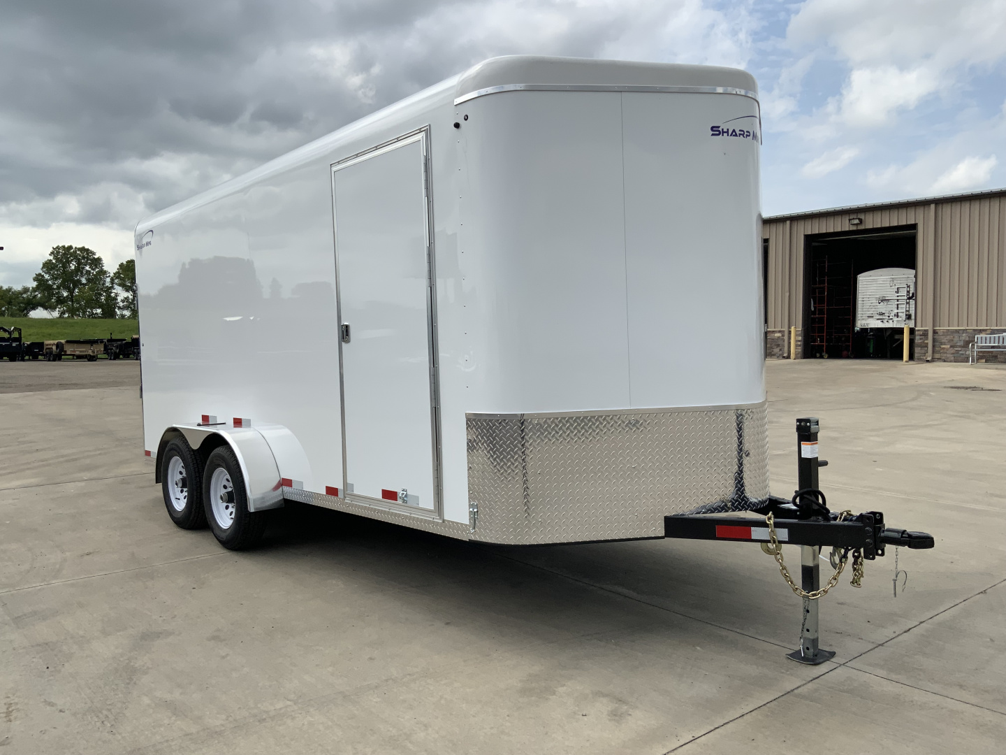 New 2026 Sharp Manufacturing 7 X 16 Cargo / Enclosed Trailer