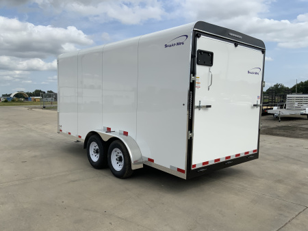New 2026 Sharp Manufacturing 7 X 16 Cargo / Enclosed Trailer