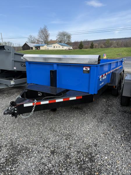 New 2026 BWISE 7x14 - 15.4K GVWR - Two-Tone - DLP Series Dump Trailer