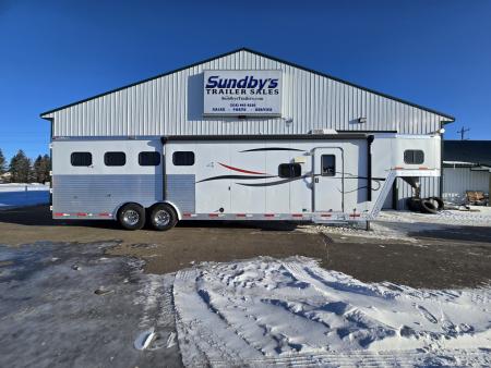 Used 2008 Exiss 4H Horse Trailer