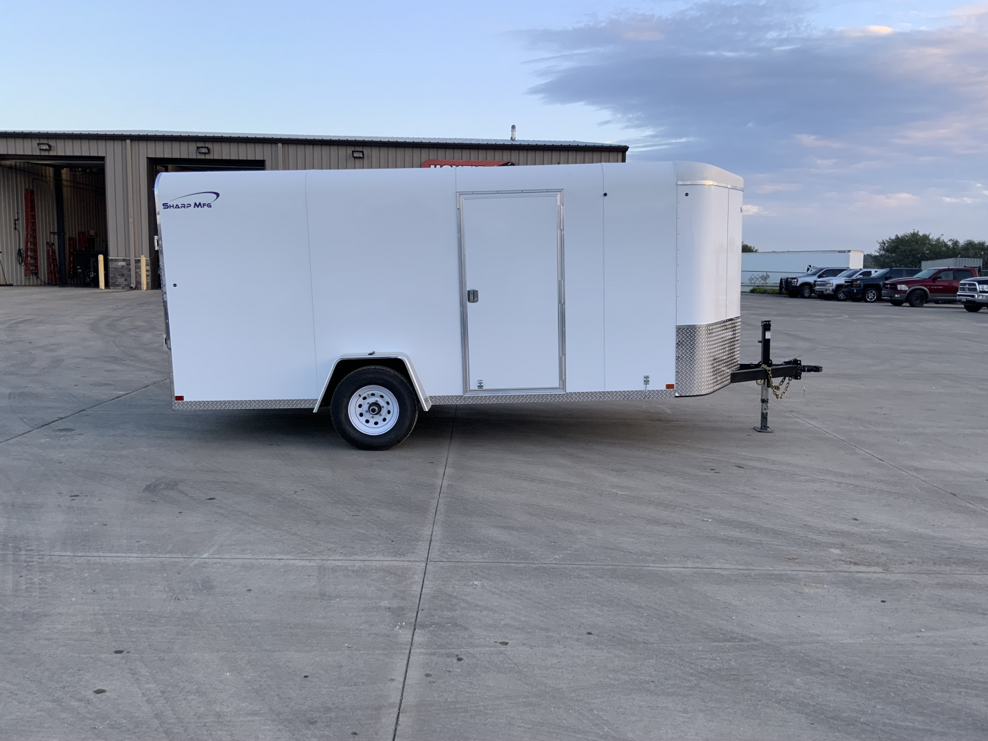 New 2026 Sharp Manufacturing 7 X 14 Cargo / Enclosed Trailer