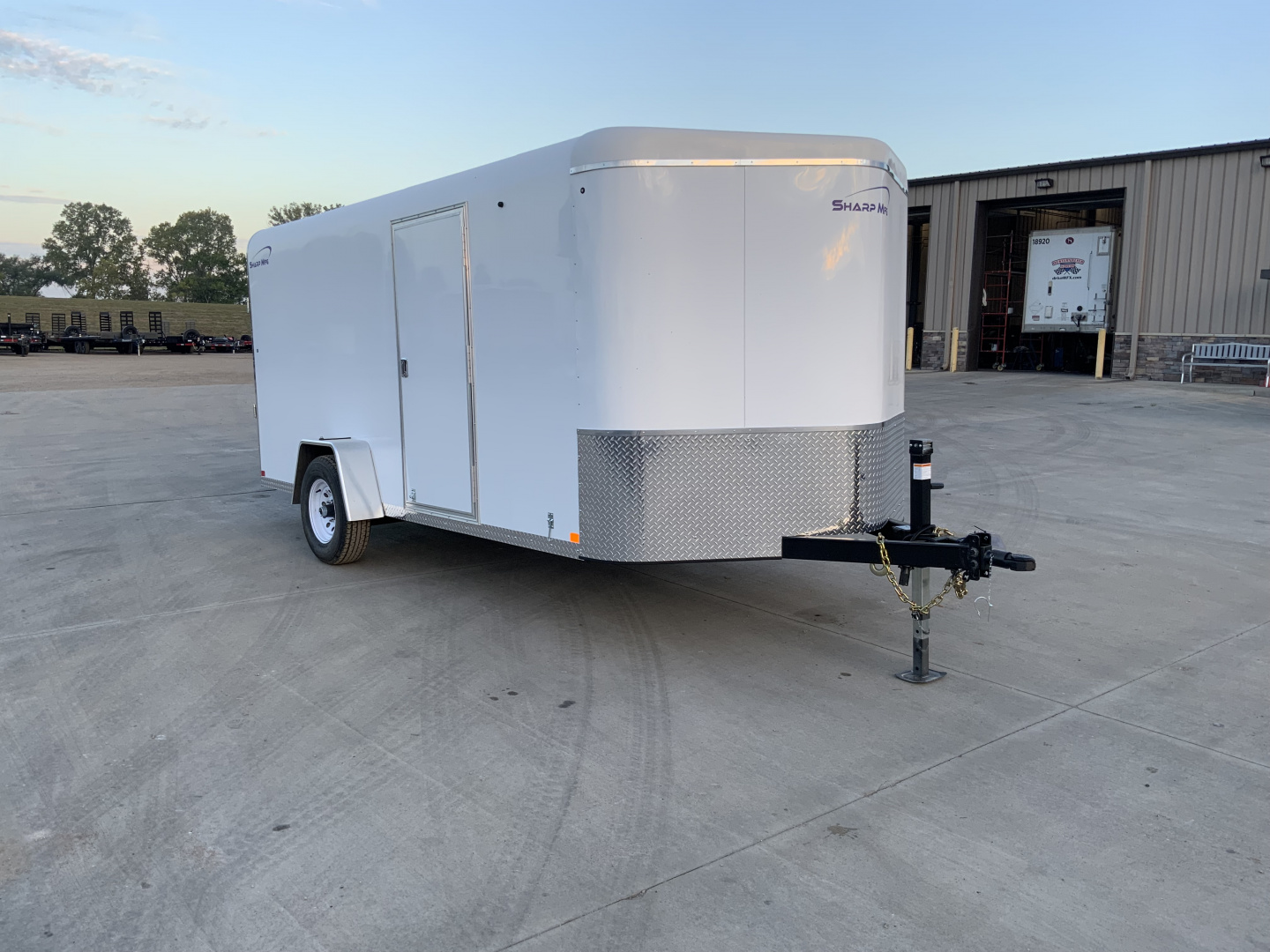 New 2026 Sharp Manufacturing 7 X 14 Cargo / Enclosed Trailer