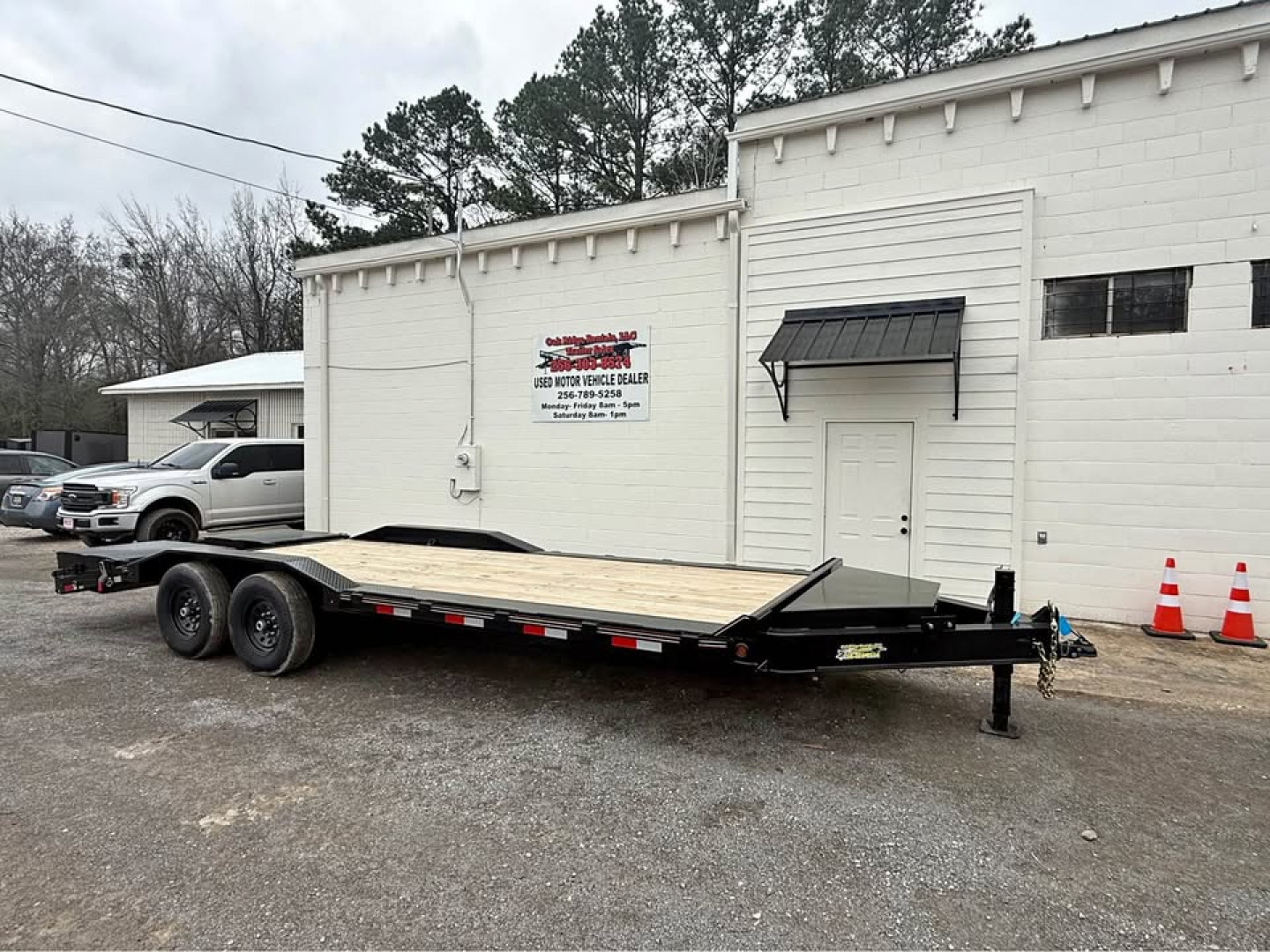 New 2026 Oak Ridge 83x22 14k Equipment Trailer