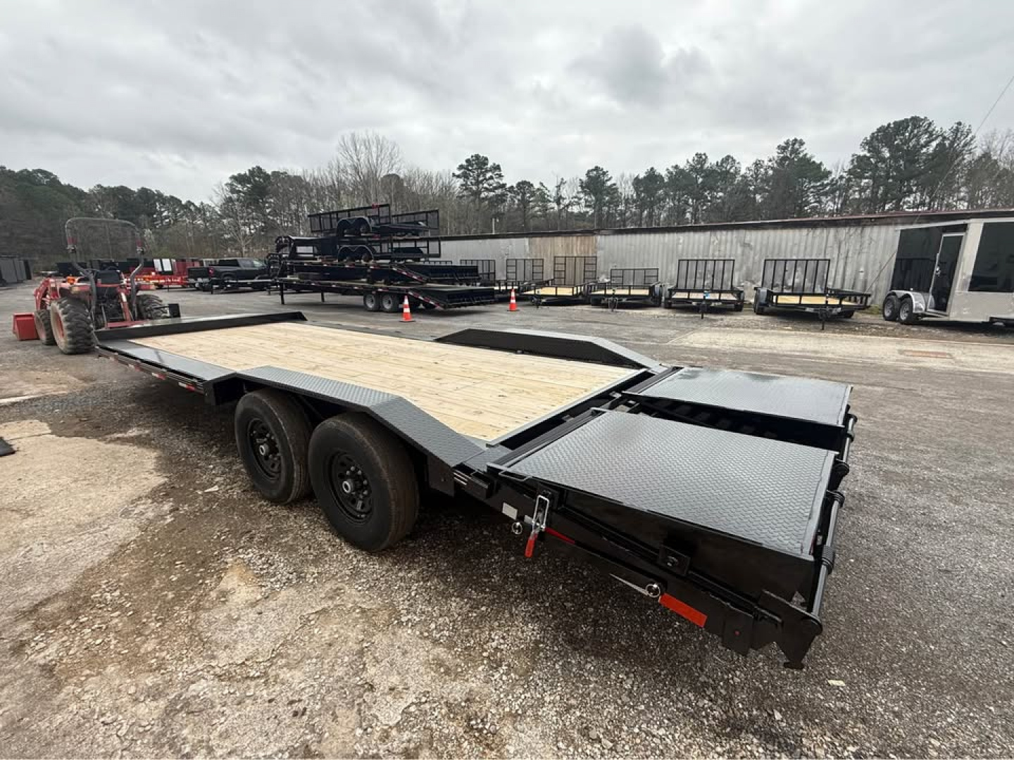 New 2026 Oak Ridge 83x22 14k Equipment Trailer