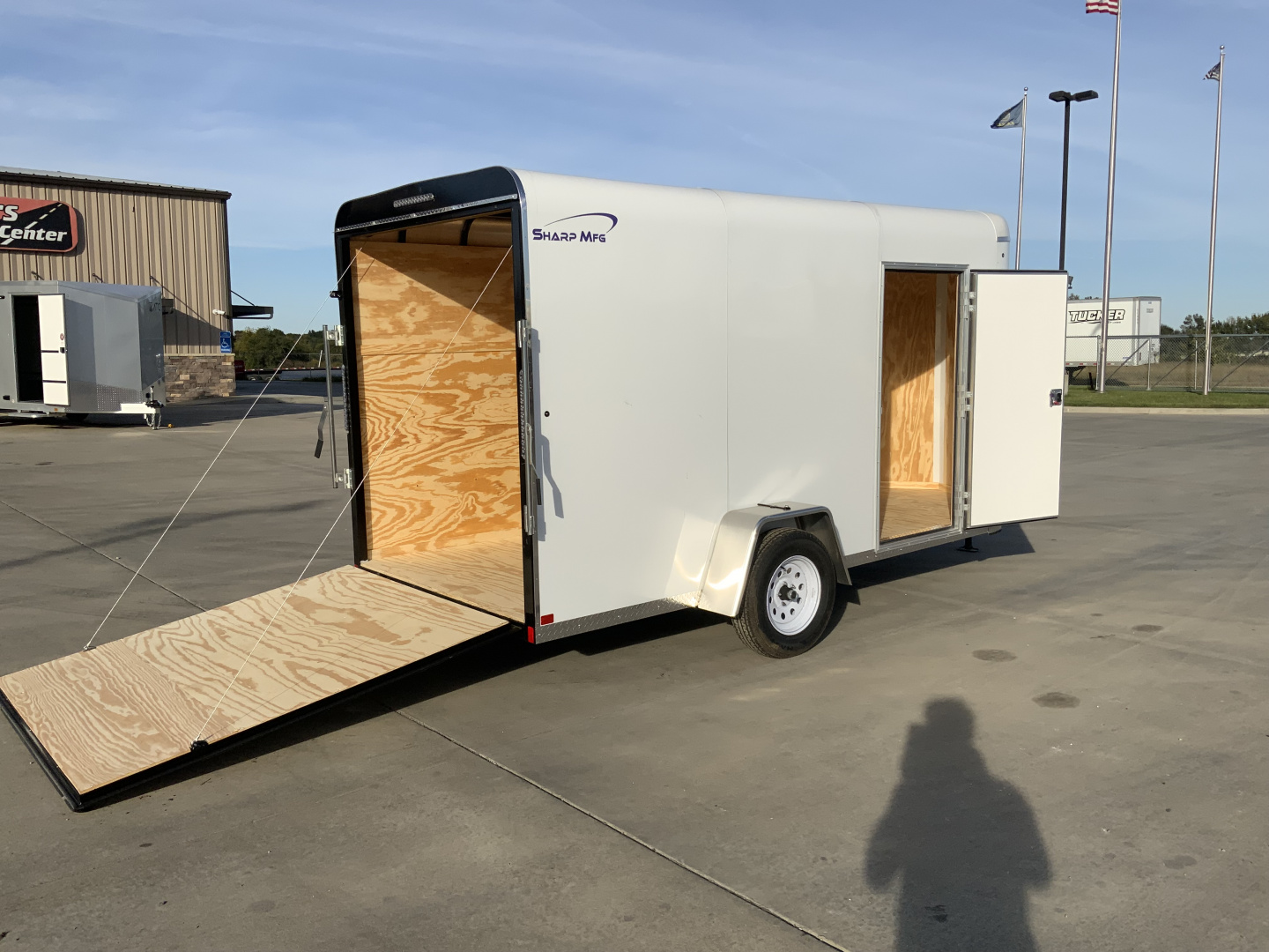 New 2026 Sharp Manufacturing 6 X 12 Cargo / Enclosed Trailer
