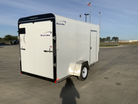 New 2026 Sharp Manufacturing 6 X 12 Cargo / Enclosed Trailer