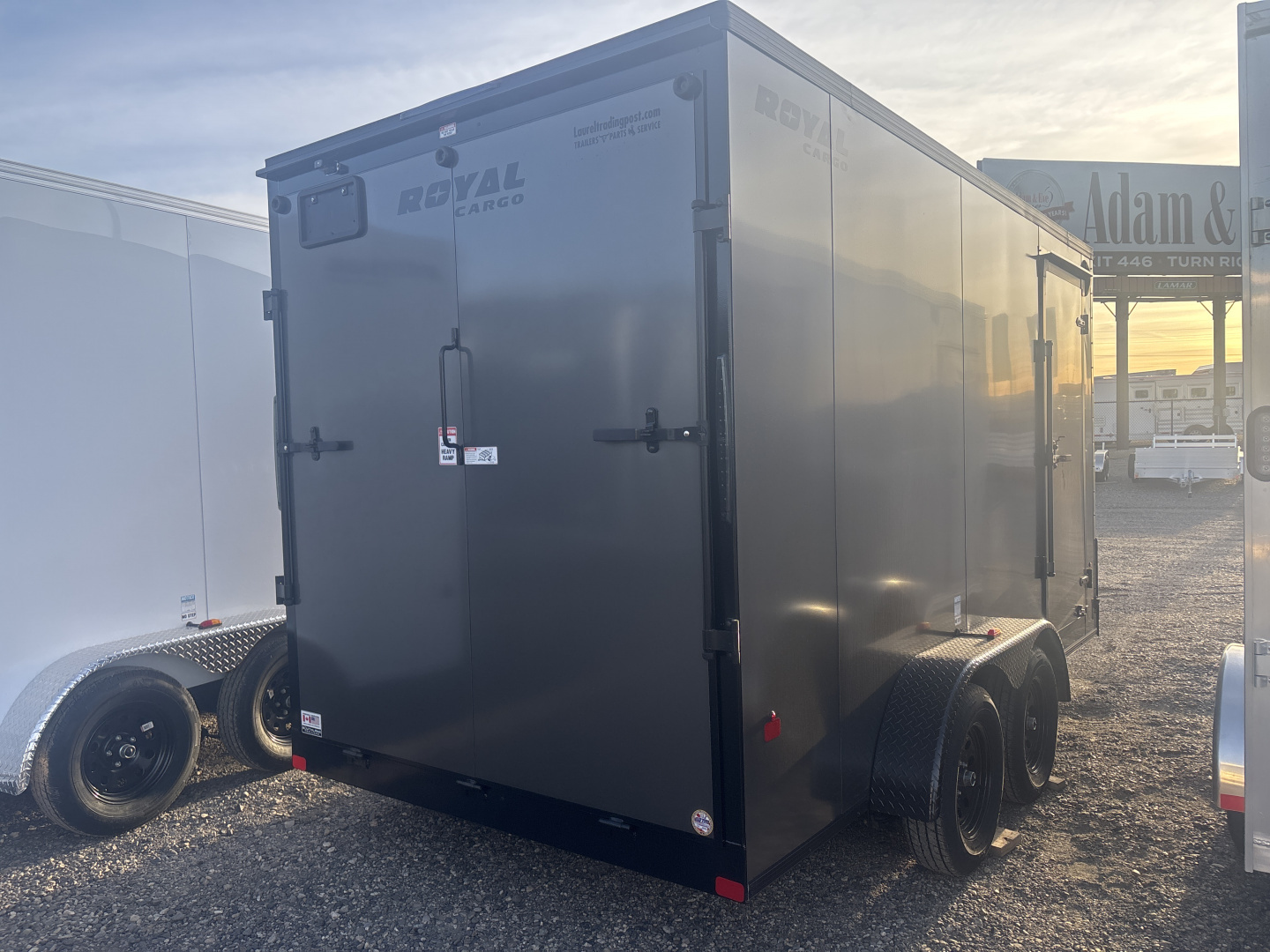 New 2026 Royal Cargo Trailers 7 X 14 +V ENCLOSED CARGO WITH RAMP Cargo / Enclosed Trailer