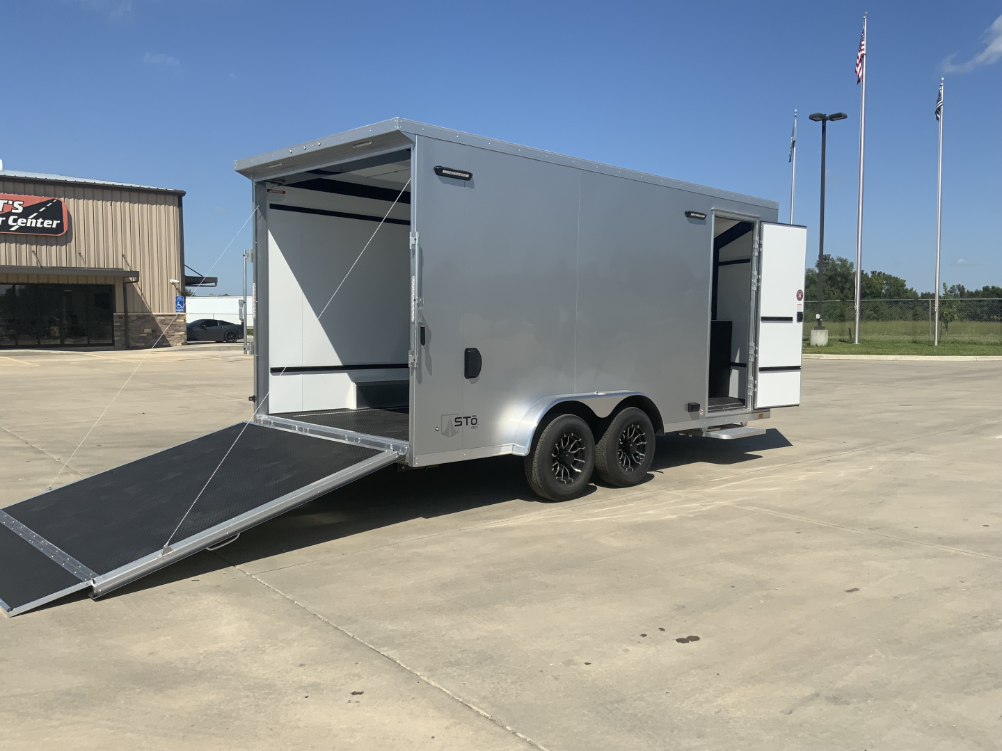 New 2026 ATC STO 450 7.5 X 16 Cargo / Enclosed Trailer