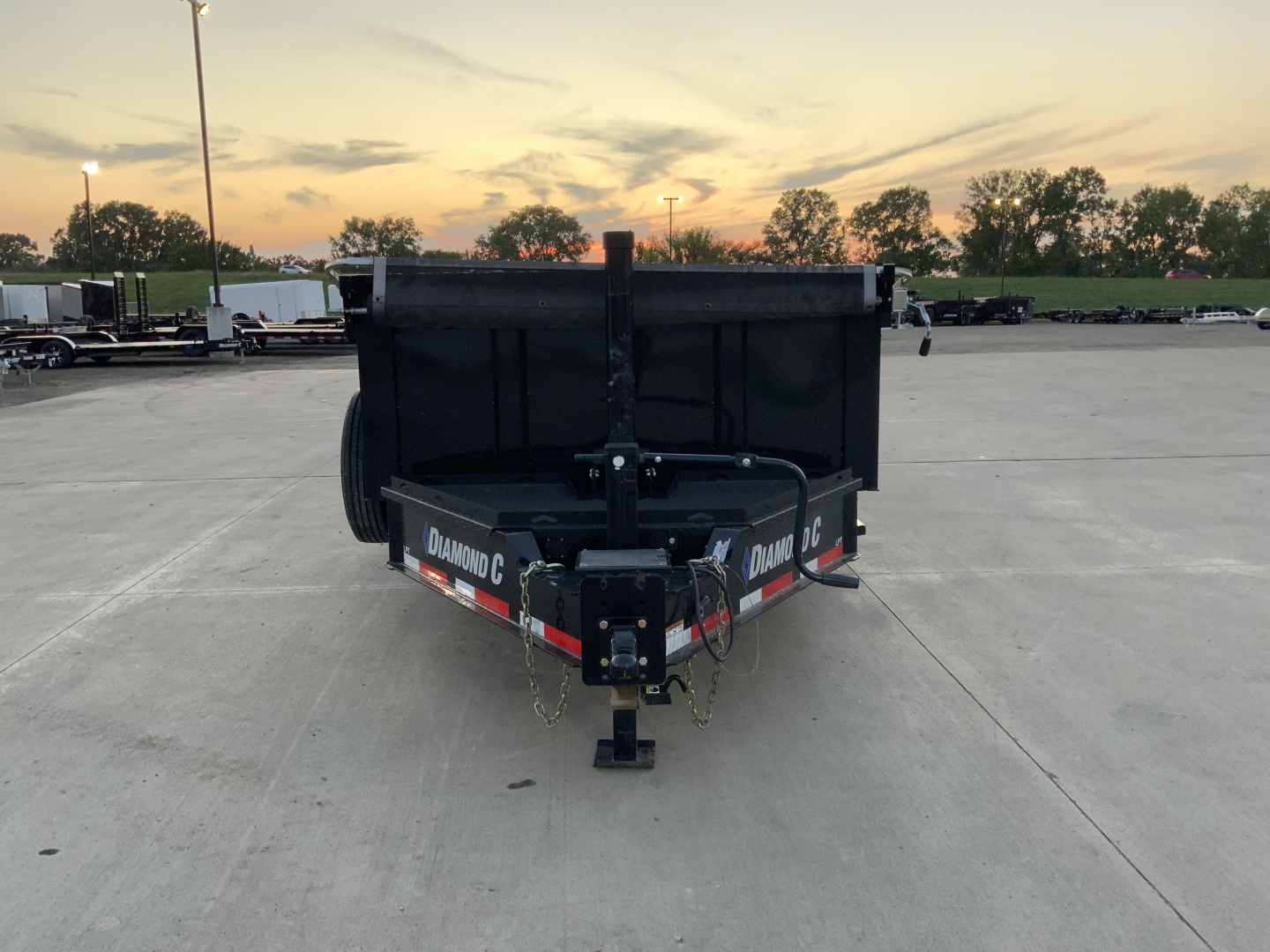 Used 2024 Diamond C Trailers LPT 208 14 X 81 Dump Trailer