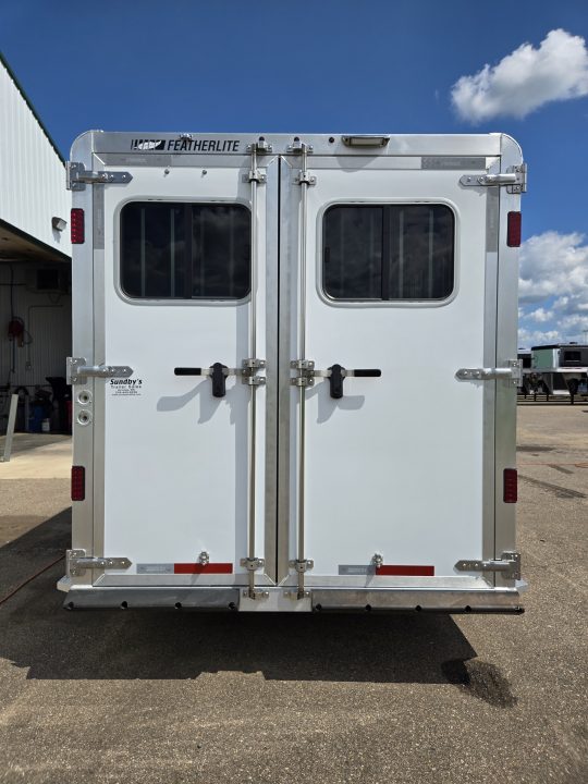 New 2026 Featherlite 7348-STD 3 Horse Trailer