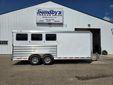 New 2026 Featherlite 7348-STD 3 Horse Trailer