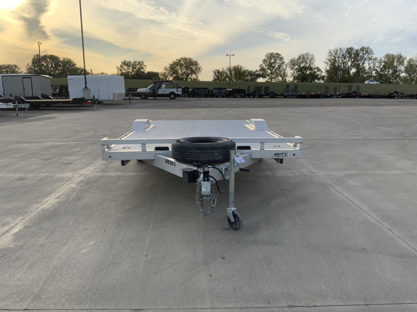 Used 2025 Aluma WB15H Utility Trailer