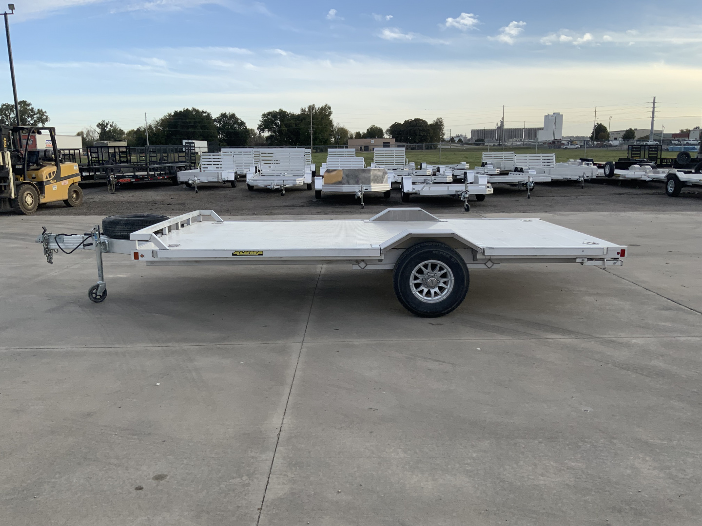 Used 2025 Aluma WB15H Utility Trailer