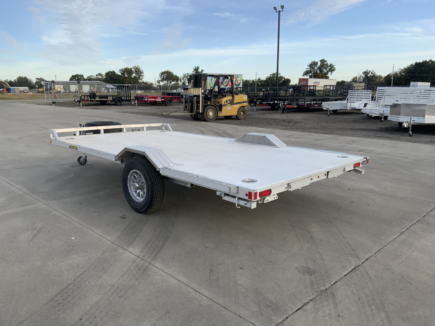 Used 2025 Aluma WB15H Utility Trailer