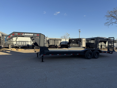 New 2026 Lamar Trailers 102x24 GN 14K Equipment Trailer