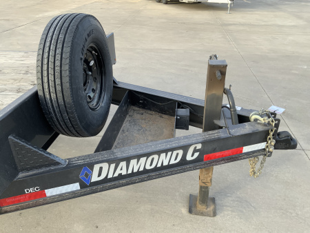 Used 2023 Diamond C Trailers DEC 207 25' Deckover Trailer