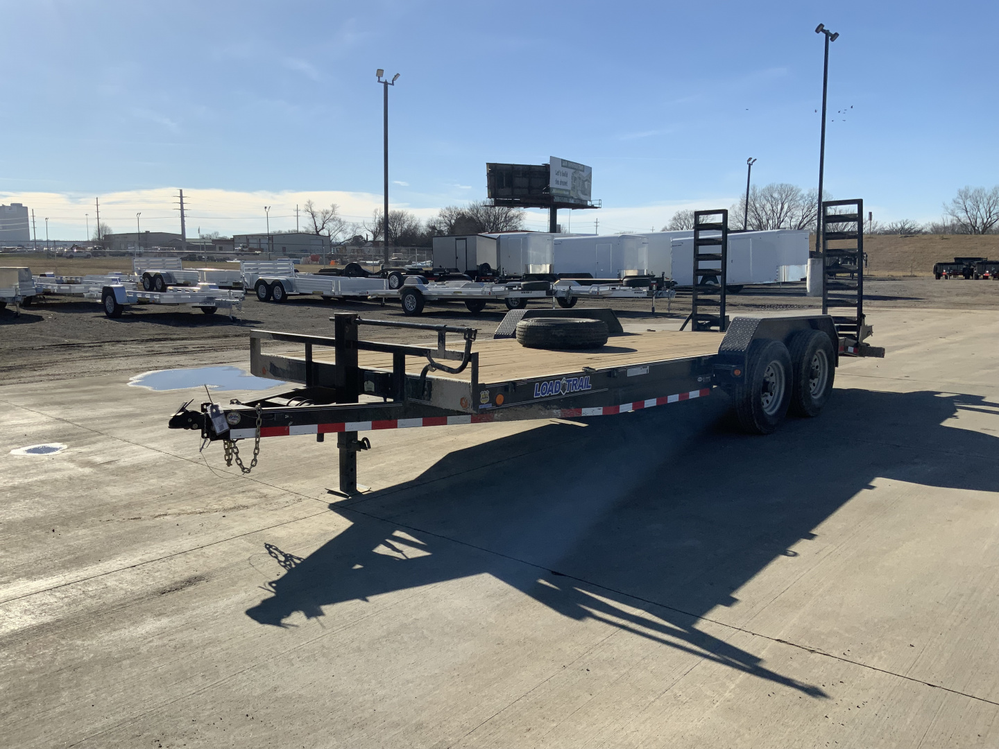 Used 2015 Load Trail EQ14 Equipment Trailer