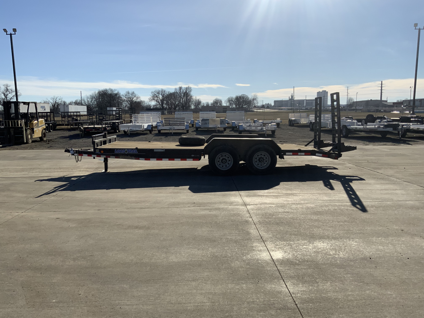 Used 2015 Load Trail EQ14 Equipment Trailer