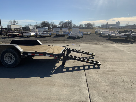 Used 2015 Load Trail EQ14 Equipment Trailer