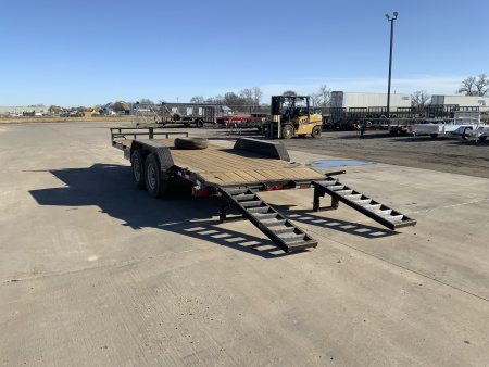 Used 2015 Load Trail EQ14 Equipment Trailer