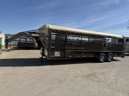 New 2026 Neckover 6'8 X24' Stock / Stock Combo Trailer