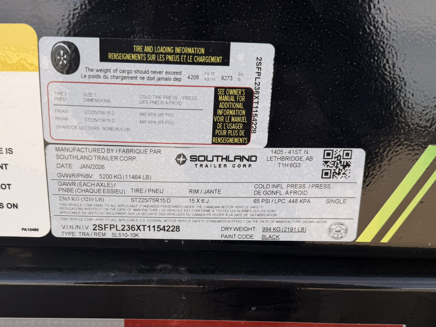 New 2026 Southland Trailers 5-10 Dump 5.2K Axles