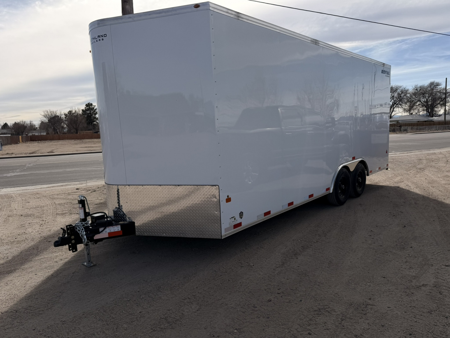 New 2026 Royal Cargo Trailers 8-20-1.5V Enclosed Car Hauler