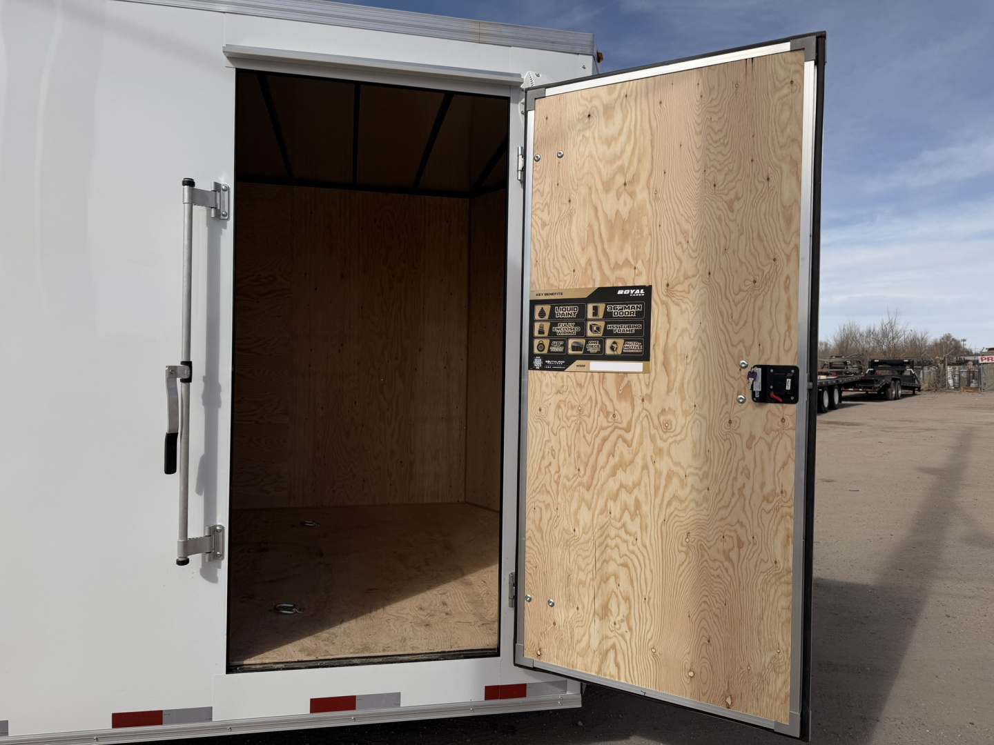 New 2026 Royal Cargo Trailers 8-20-1.5V Enclosed Car Hauler