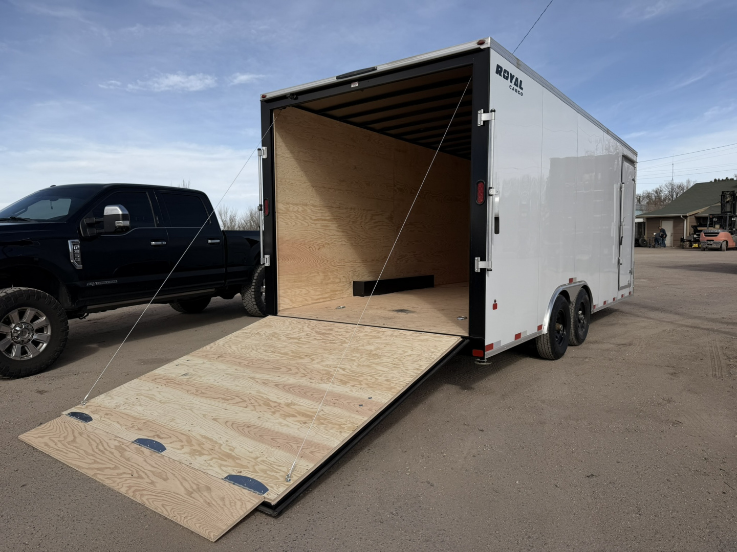 New 2026 Royal Cargo Trailers 8-20-1.5V Enclosed Car Hauler