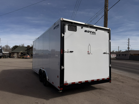 New 2026 Royal Cargo Trailers 8-20-1.5V Enclosed Car Hauler