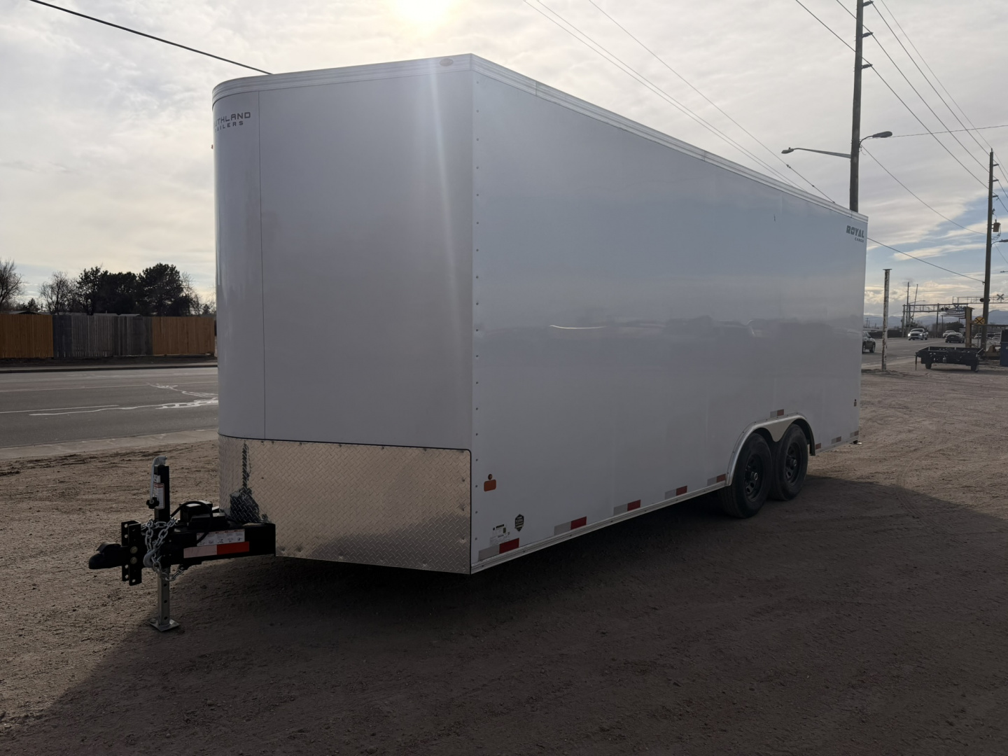 New 2026 Royal 8-20-1.5V Enclosed Car Hauler