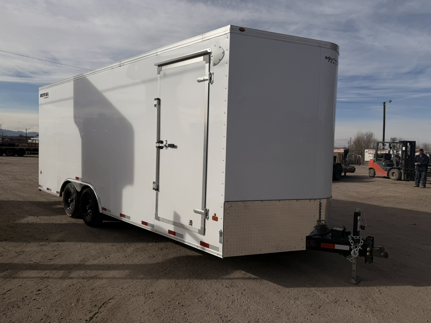 New 2026 Royal 8-20-1.5V Enclosed Car Hauler
