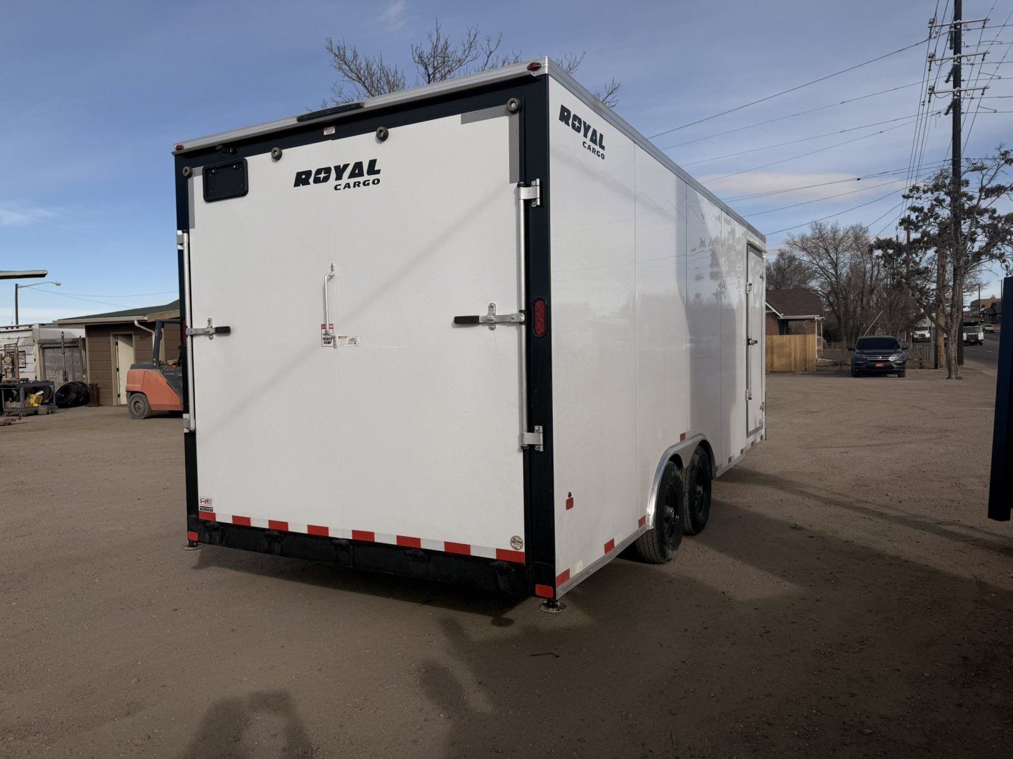 New 2026 Royal 8-20-1.5V Enclosed Car Hauler