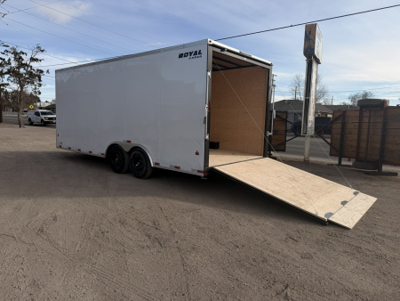 New 2026 Royal 8-20-1.5V Enclosed Car Hauler
