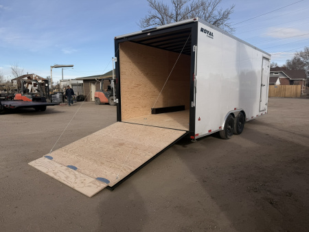 New 2026 Royal 8-20-1.5V Enclosed Car Hauler