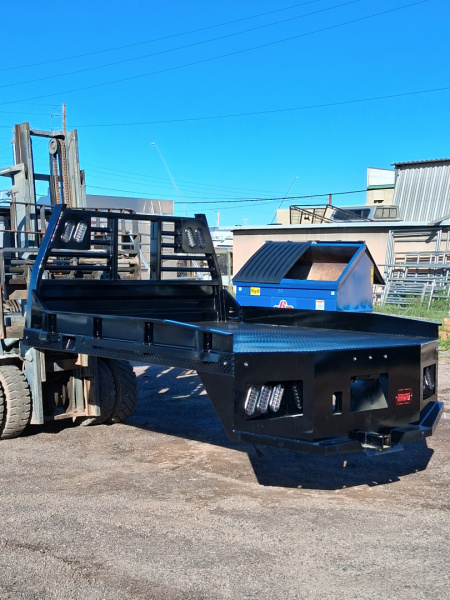 New 2026 Iron Ox FLATBED RAM SRW LONG BED Truck Bed