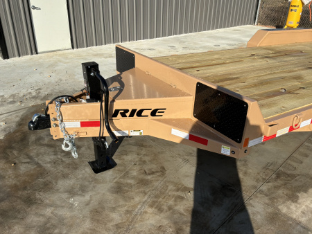 New 2026 Rice Trailers FMHD8220 Equipment Trailer