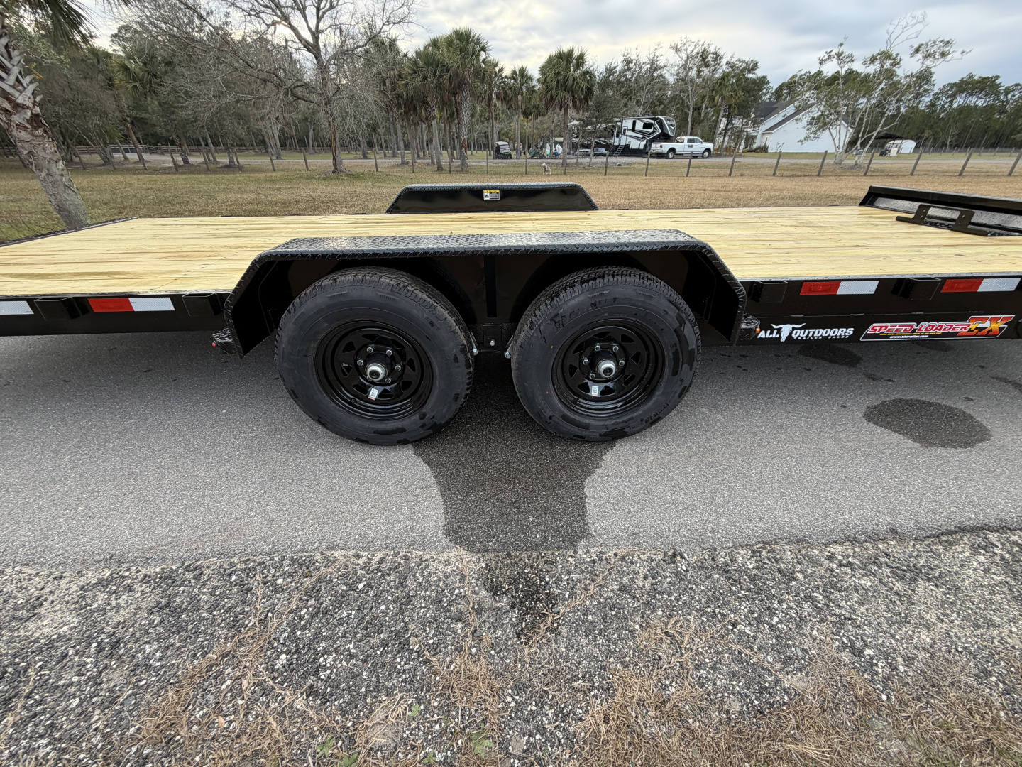 New 2026 H&H Trailers 10K 82X20 Electric Tilt Speed Loader Car Hauler