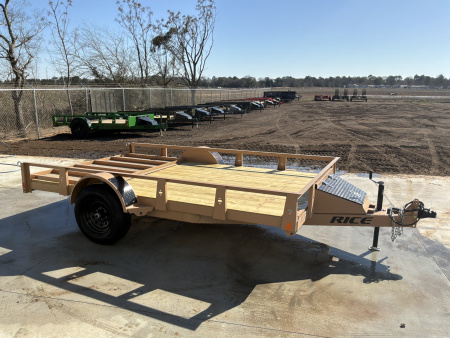 New 2026 Rice Trailers RSM8212 Utility Trailer