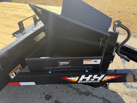 New 2026 H&H Trailers 14K 82X20 Electric Tilt Speed Loader Car Hauler